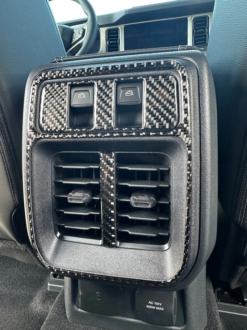 Domed Rear Center Console Accent Trim - 2025+ Bronco