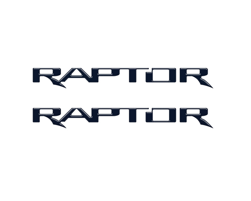 Domed Raptor Floor Mat Emblem Inserts - 2021+ Bronco Raptor
