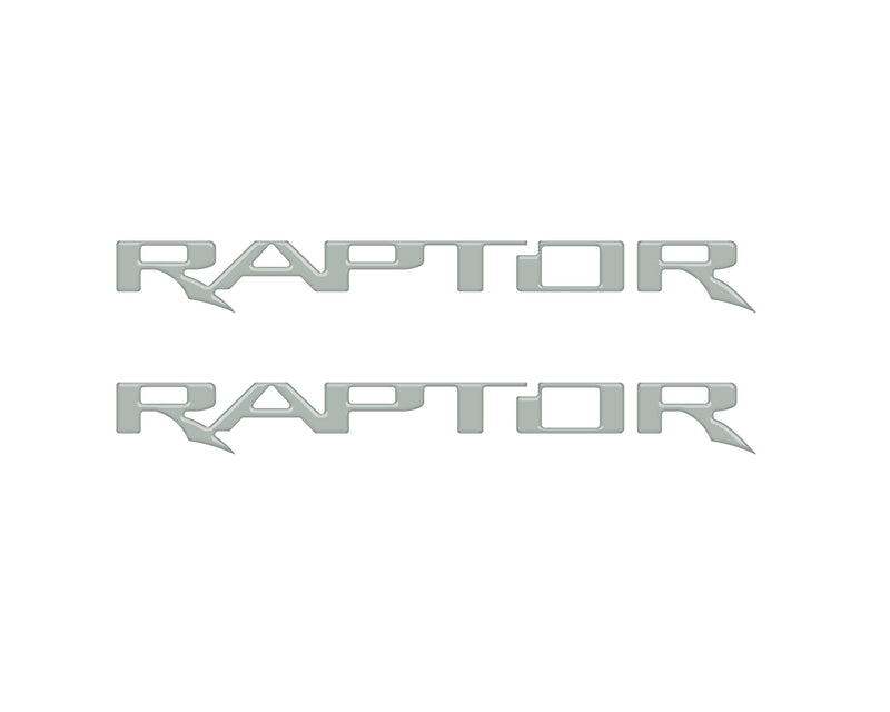 Domed Raptor Floor Mat Emblem Inserts - 2021+ Bronco Raptor