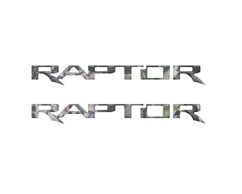 Domed Raptor Floor Mat Emblem Inserts - 2021+ Bronco Raptor