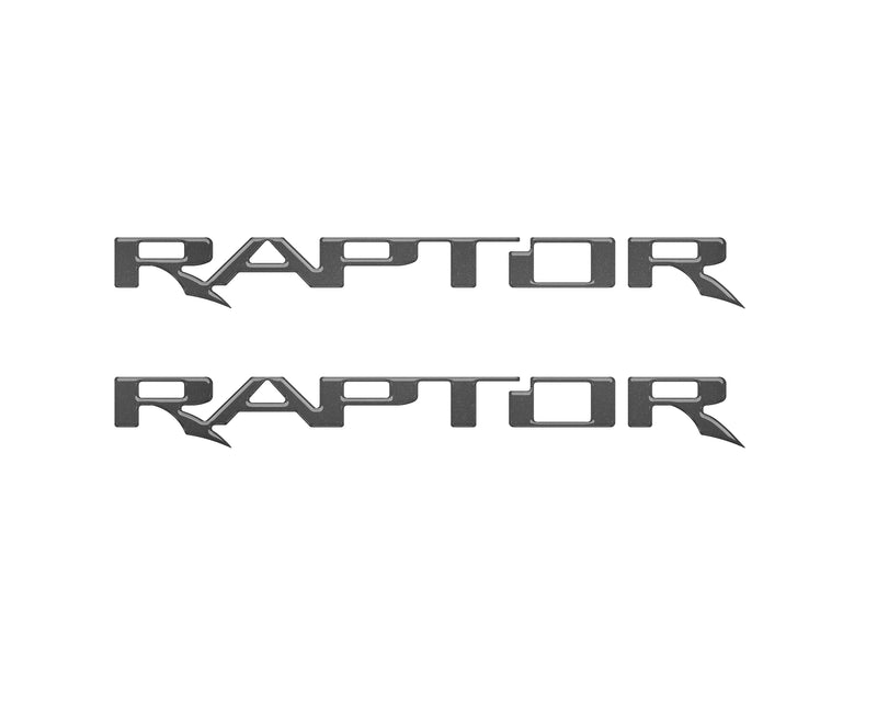 Domed Raptor Floor Mat Emblem Inserts - 2021+ Bronco Raptor