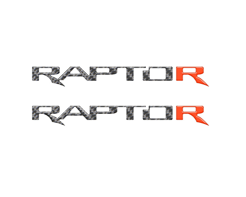 Domed Raptor Floor Mat Emblem Inserts - 2021+ Bronco Raptor