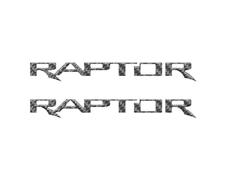 Domed Raptor Floor Mat Emblem Inserts - 2021+ Bronco Raptor