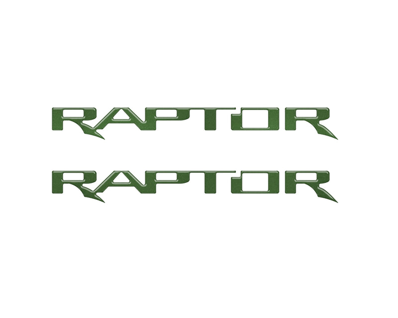 Domed Raptor Floor Mat Emblem Inserts - 2021+ Bronco Raptor