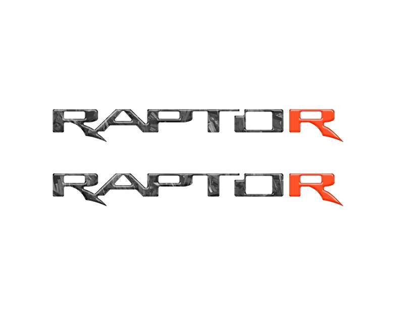 Domed Raptor Floor Mat Emblem Inserts - 2021+ Bronco Raptor