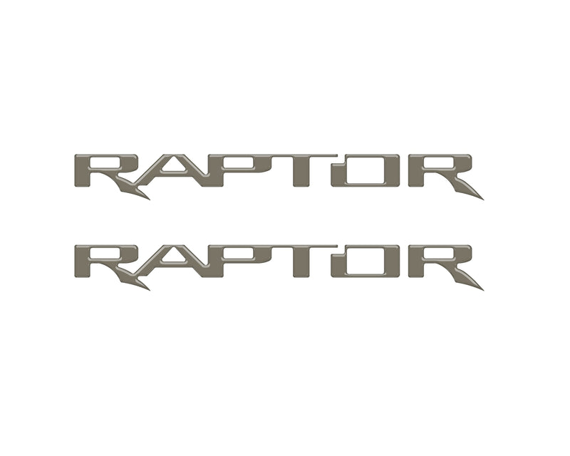 Domed Raptor Floor Mat Emblem Inserts - 2021+ Bronco Raptor