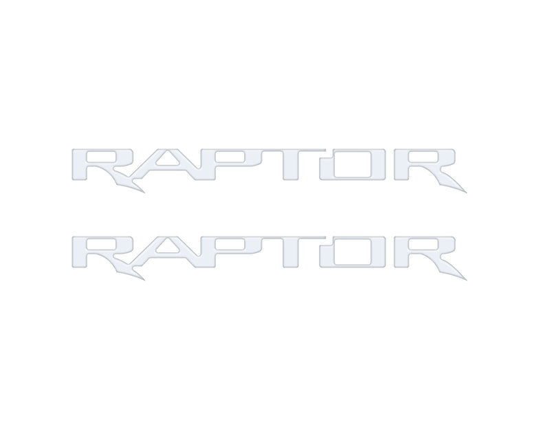 Domed Raptor Floor Mat Emblem Inserts - 2021+ Bronco Raptor