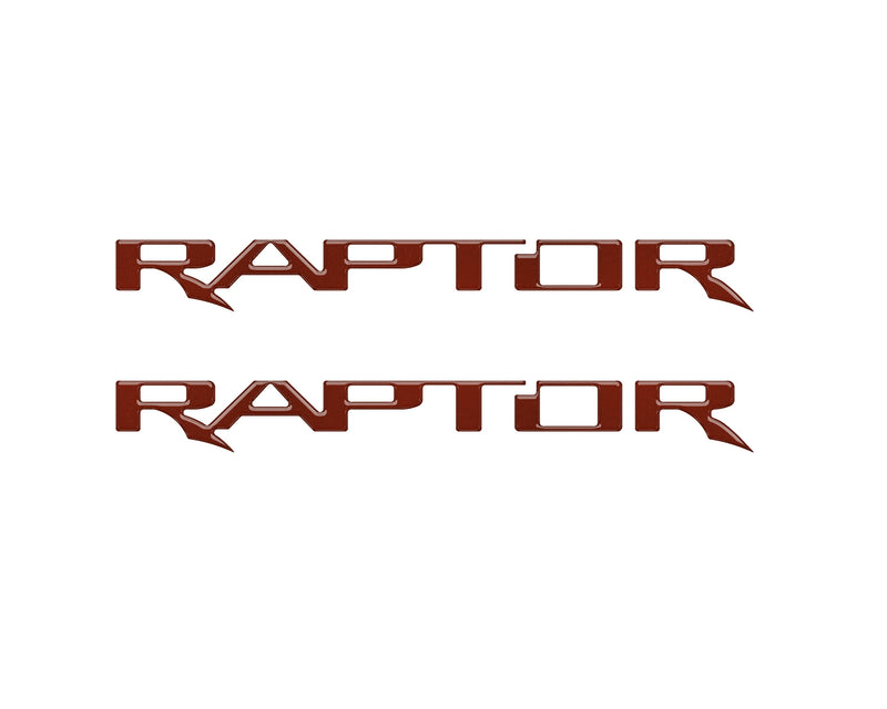 Domed Raptor Floor Mat Emblem Inserts - 2021+ Bronco Raptor