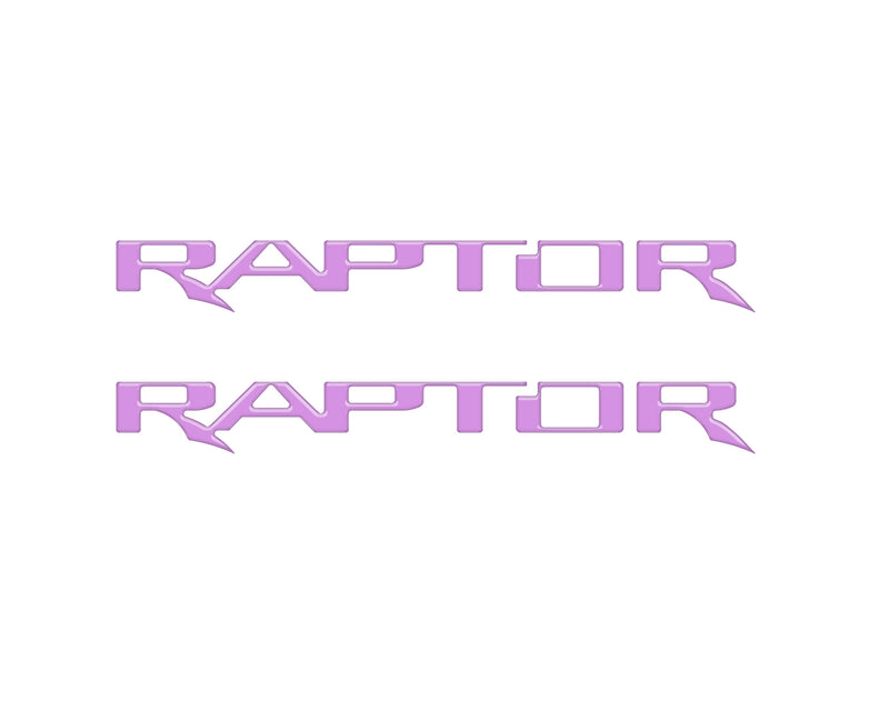 Domed Raptor Floor Mat Emblem Inserts - 2021+ Bronco Raptor