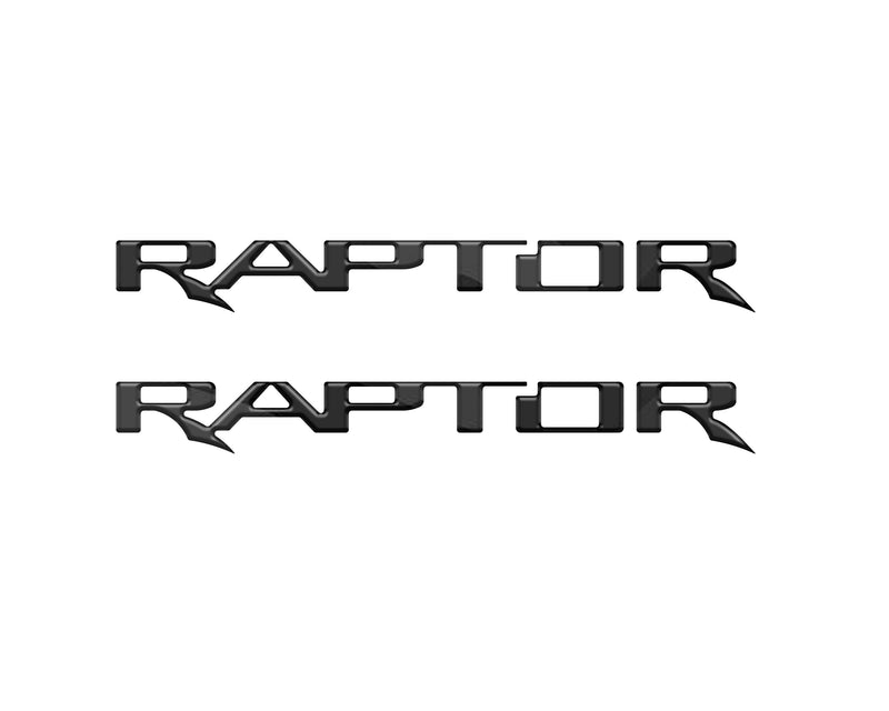 Domed Raptor Floor Mat Emblem Inserts - 2021+ Bronco Raptor