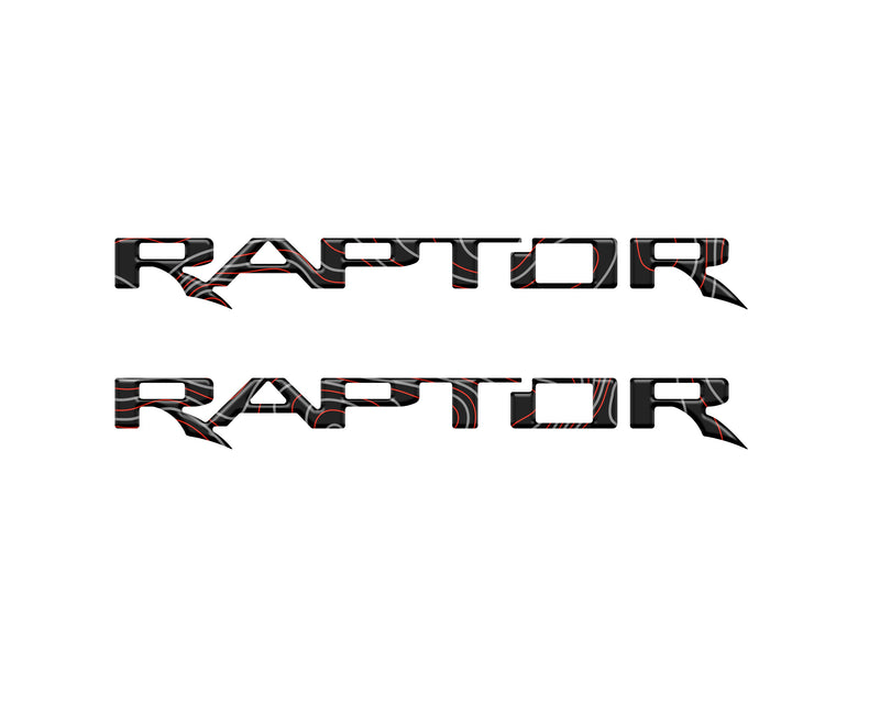 Domed Raptor Floor Mat Emblem Inserts - 2021+ Bronco Raptor