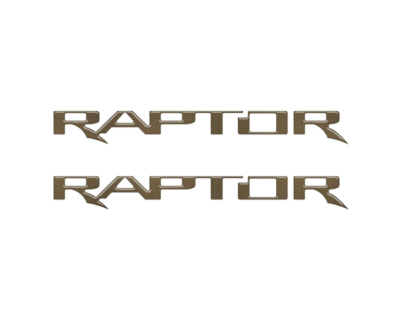 Domed Raptor Floor Mat Emblem Inserts - 2021+ Bronco Raptor