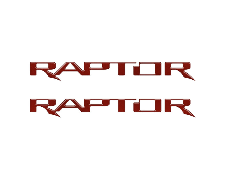 Domed Raptor Floor Mat Emblem Inserts - 2021+ Bronco Raptor