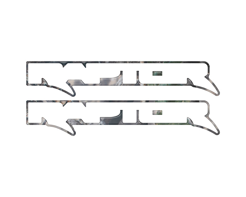 Domed Raptor Floor Mat Emblem Inserts - 2021+ Bronco Raptor