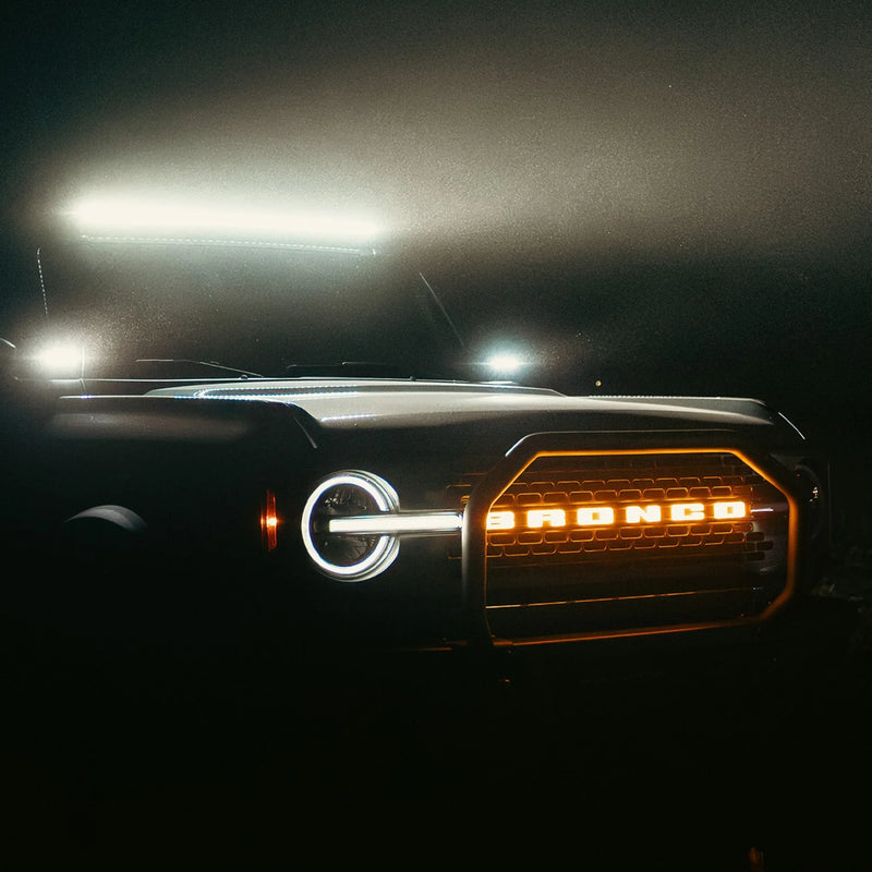 Putco Single Hoop Grille Guard - 2021+ Bronco (Modular Bumper)