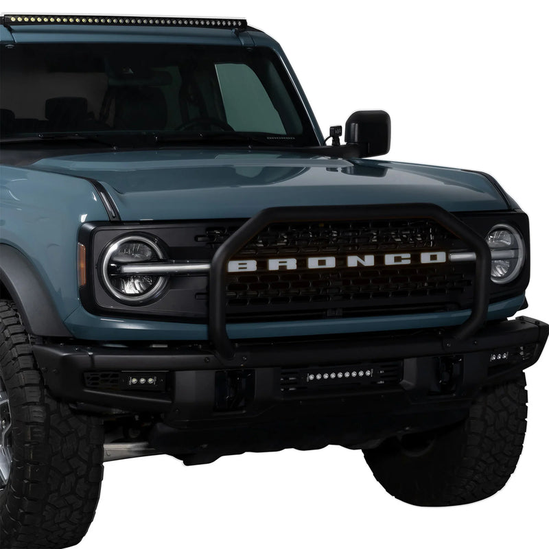 Putco Single Hoop Grille Guard - 2021+ Bronco (Modular Bumper)