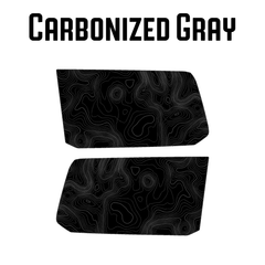 Topographic Rear Window Map Overlays - 2024+ Land Cruiser / GX 550