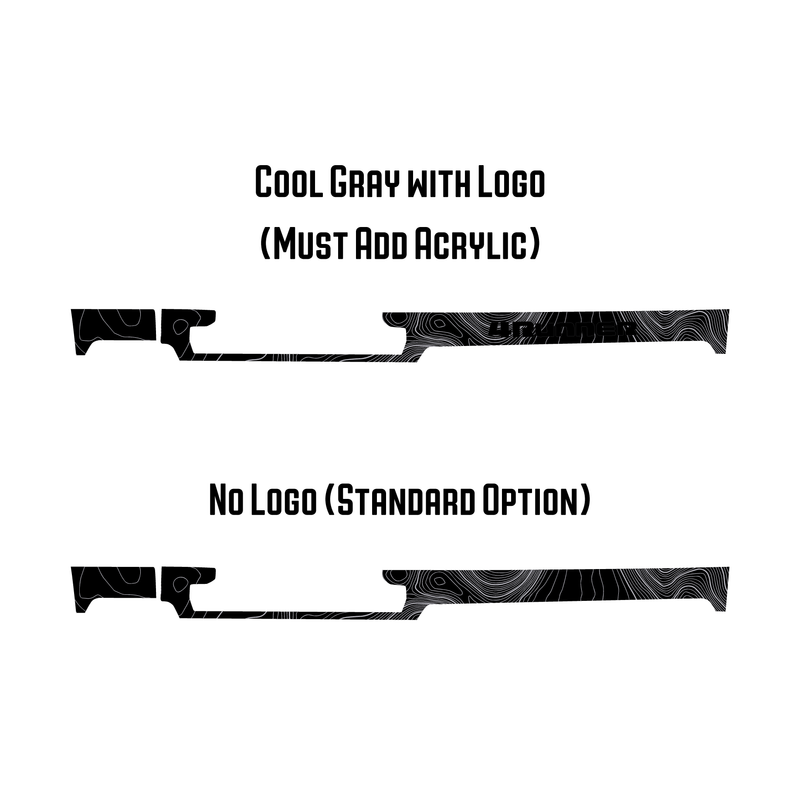 Full Width Topographic Dash Wrap - 2025+ 4Runner