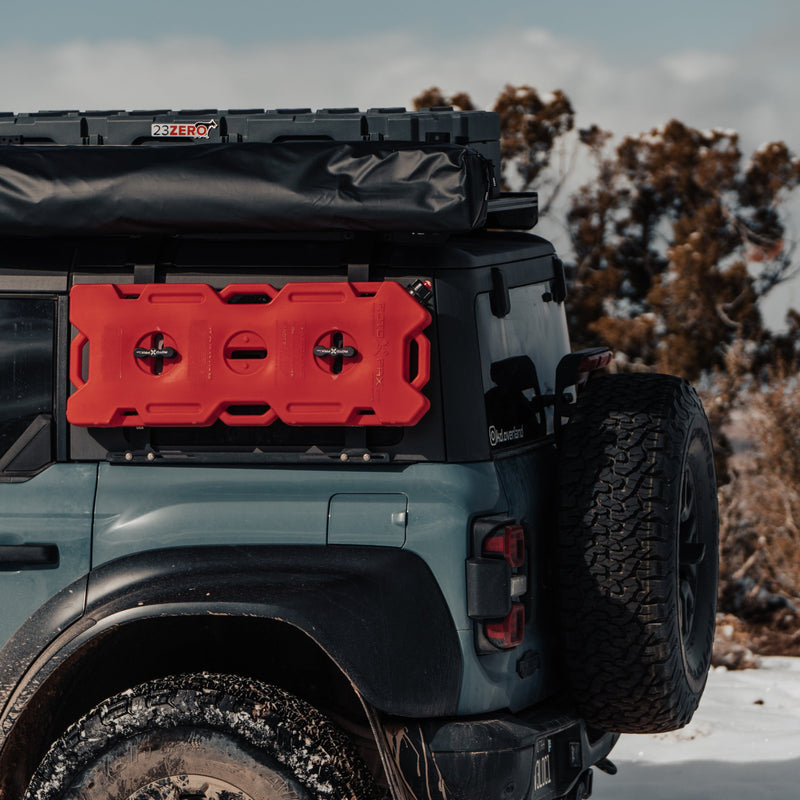 Trailrax Pak Rax TrailRax Rear Pak Rax Kit - 2021+ Bronco (w/ Factory Hard Top) | StickerFab
