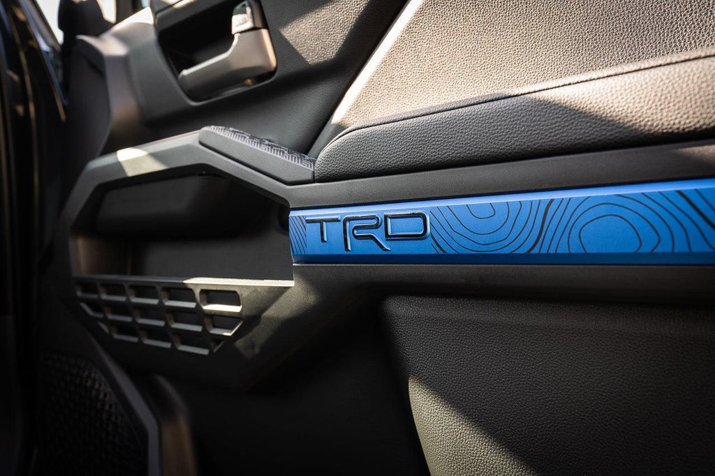 2024 Tacoma TRD Door Topological Map Overlays – StickerFab