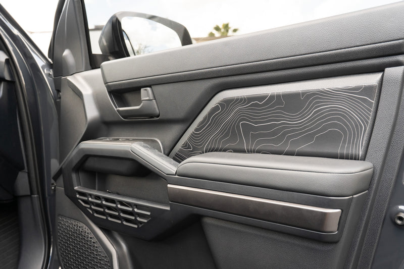 Topographic Front Door Armrest Panel Protection - 2025+ 4Runner