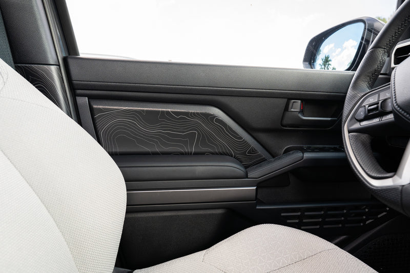 Topographic Front Door Armrest Panel Protection - 2025+ 4Runner