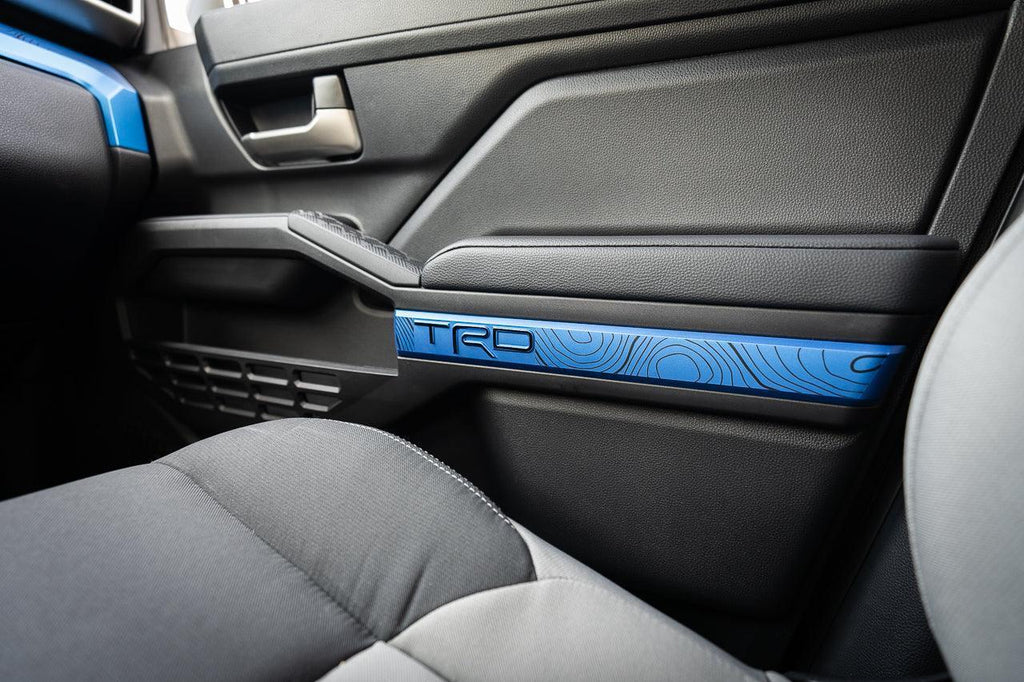 2024 Tacoma TRD Door Topological Map Overlays – StickerFab