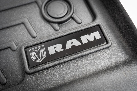 Acrylic RAM Emblem Inserts for Weathertech Floor Mats (Single)