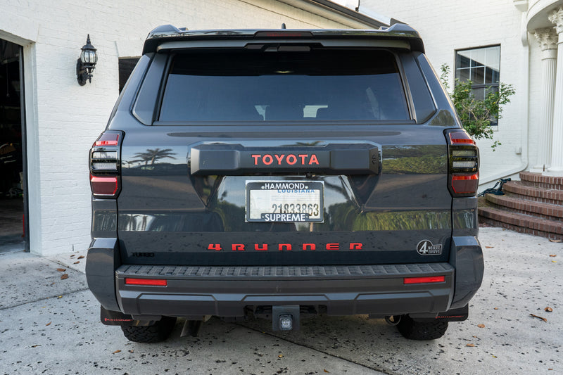 TOYOTA Emergency Reflective Rear Tailgate Emblem Overlays - 2025+ 4Runner