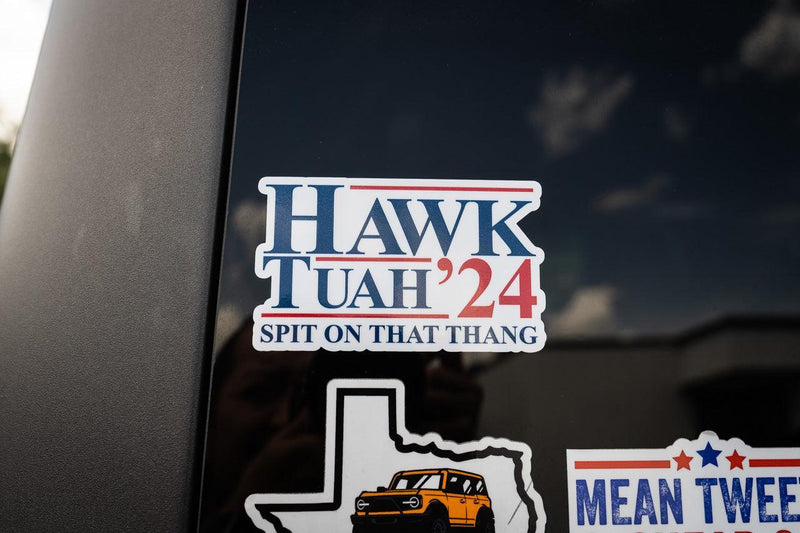 Hawk Tua Sticker Hawk Tuah Spit on That Thang 2024 Sticker - Universal | StickerFab ...