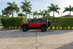Printed Series Stealth Topo Fuel Door Overlay - 2021+ Bronco - StickerFab