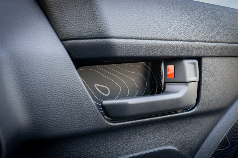 Topographic Inner Door Cup Overlays - 2025+ 4Runner