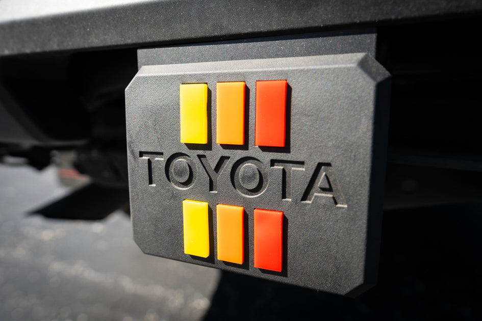 Acrylic 2025+ 4Runner Acrylic OEM Hitch Cover Inserts | StickerFab