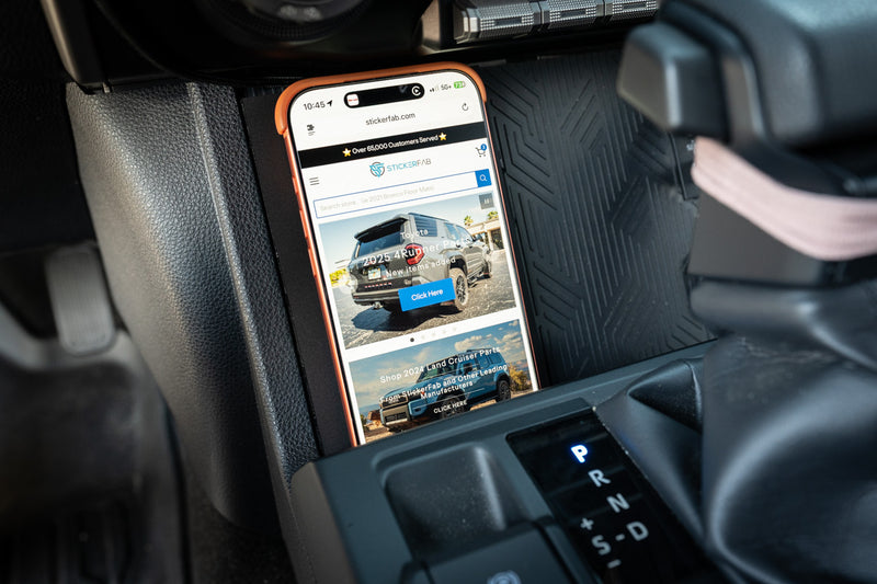 25W Magsafe Wireless Charger Pad for Factory Cubby - 2024+ Tacoma / 2025+ 4Runner