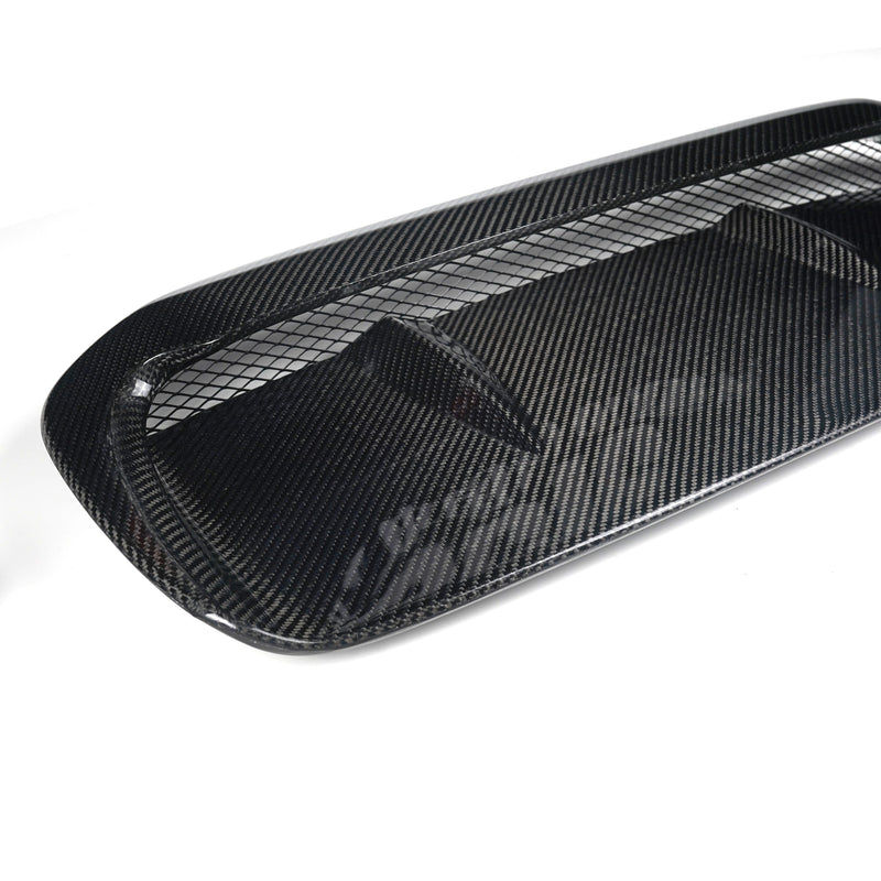 JDMuscle [15-21 WRX/STI] Carbon Fiber Hood Scoop V1