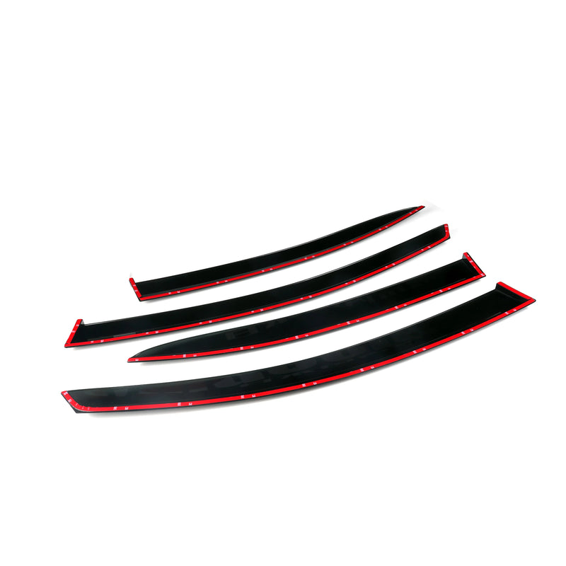 JDMuscle OE Style Rain Guards / Window Visors - 2015-2021 WRX / STI
