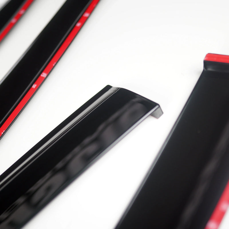 JDMuscle OE Style Rain Guards / Window Visors - 2015-2021 WRX / STI