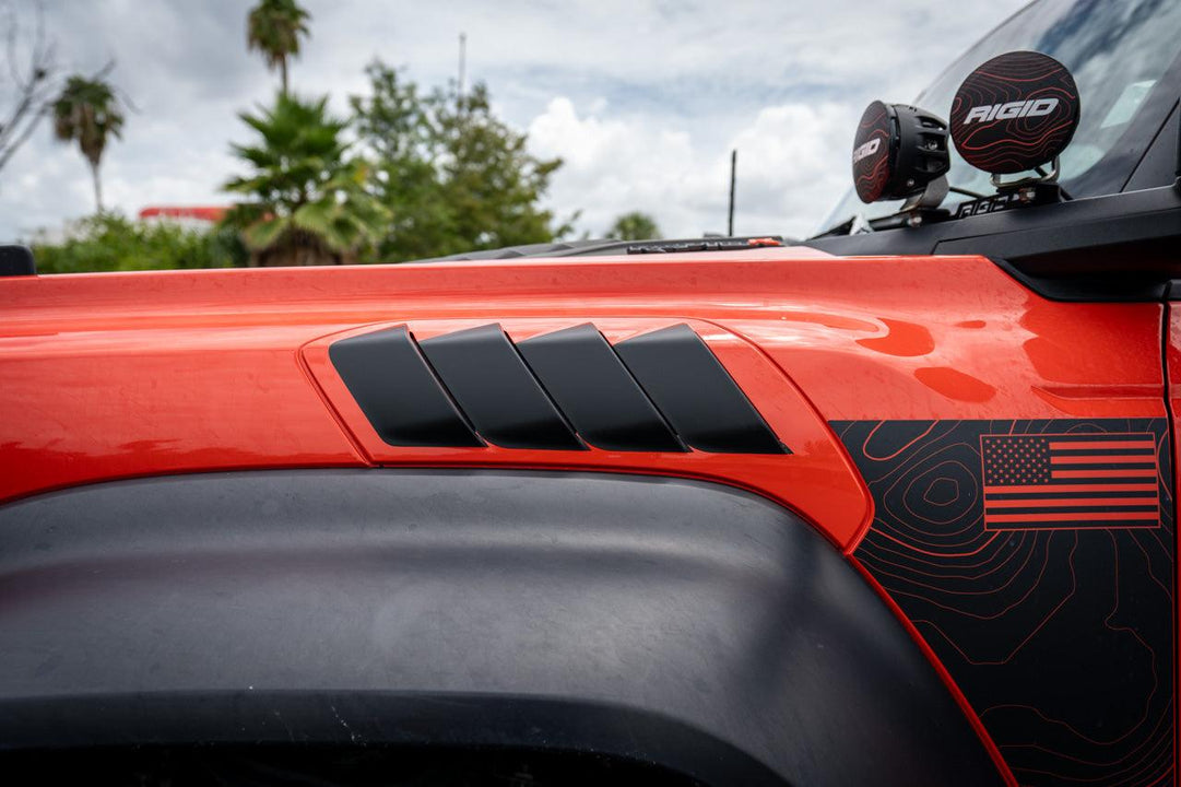 Fender Vent Overlay Kit - 2022+ Bronco Raptor - StickerFab