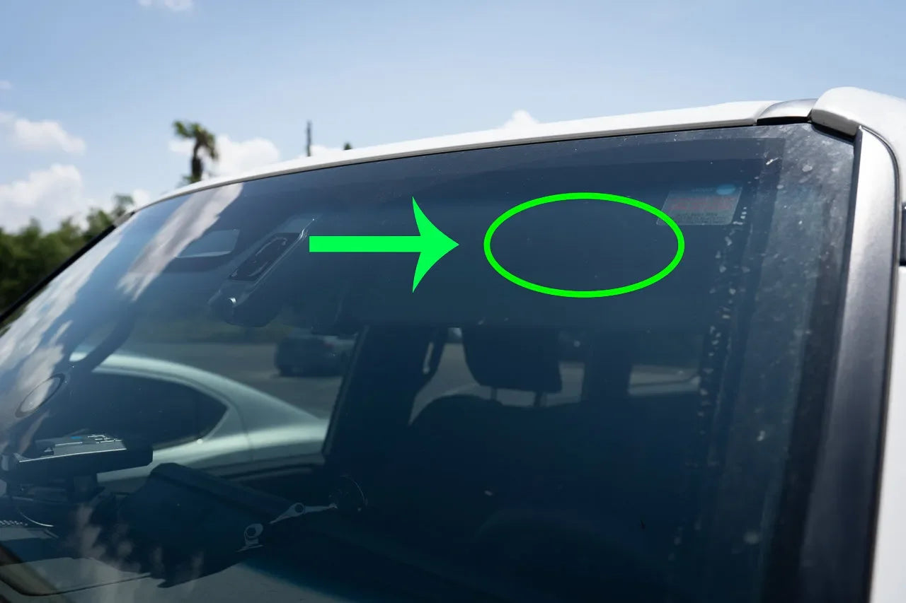 Sun Visor Warning Overlays - 2024+ Land Cruiser / GX 550 | StickerFab
