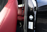 3D Carbon Fiber Seatbelt Trim Protector - 2023+ Integra / 2022+ Civic - StickerFab