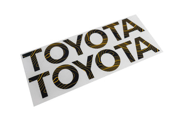 TOYOTA Topographic Rear Liftgate Emblem Overlays - 2025+ 4Runner