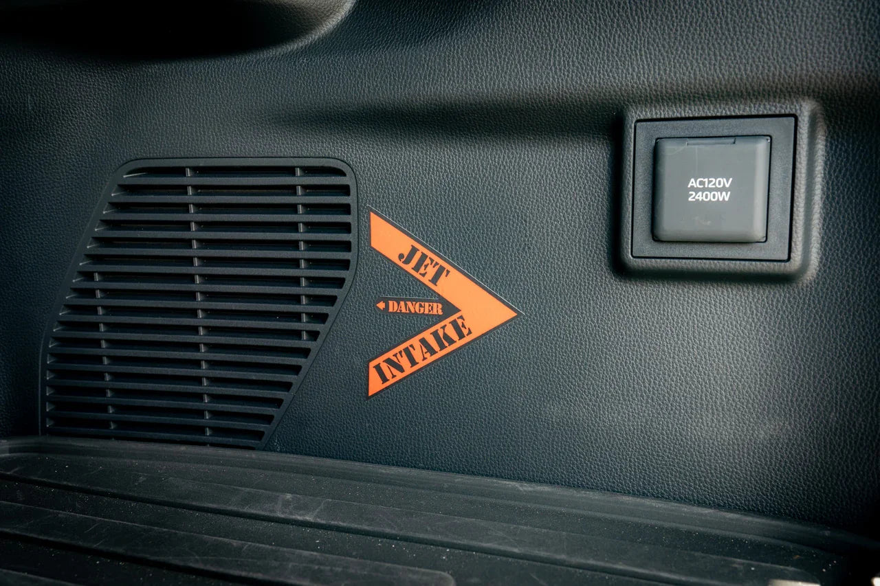 Intake Warning Stickers - 2024+ Land Cruiser | StickerFab | StickerFab
