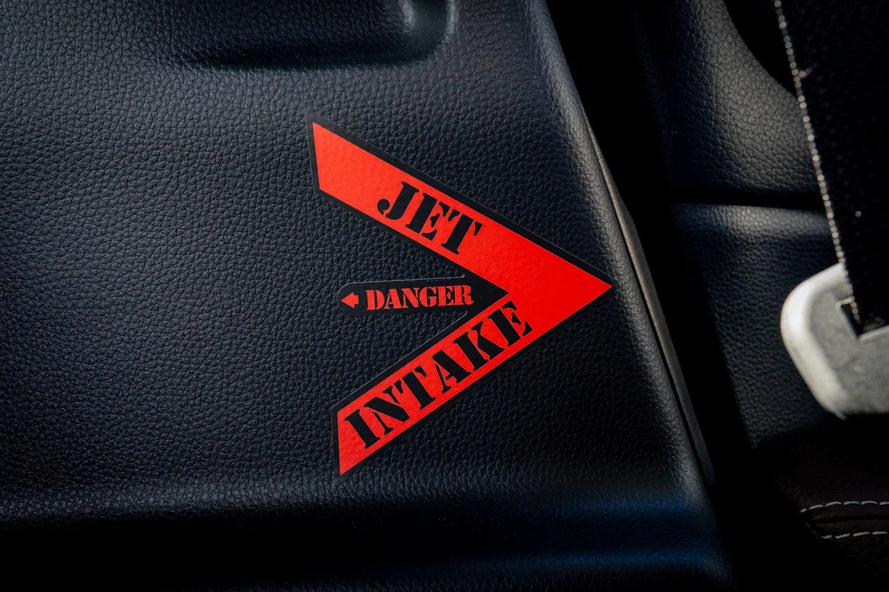 Intake Warning Stickers - 2024+ Land Cruiser | StickerFab