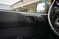 Solid Color Interior Door Handle Overlays (Printed Series) - 2021+ Bronco - StickerFab