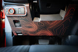 Topo Understeering Panel Overlay (Printed Series) - 2023+ Bronco (Type B) - StickerFab