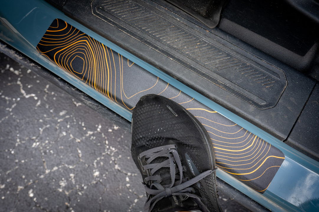 Croc Strips Door Sill Protectors - 2021+ Bronco