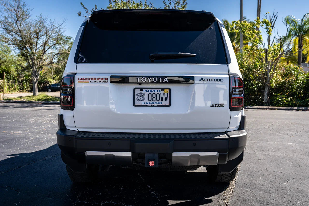 thumbnail image 2 of Land Rover Genuine Stainless Steel Black Slim License Plate Frame - VPLCY0099 - Front Or Rear 2 of 6