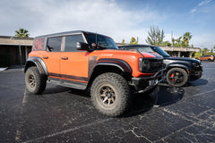 Topo Hardtop Side Window Overlays - 2021+ Bronco 4 Door - StickerFab