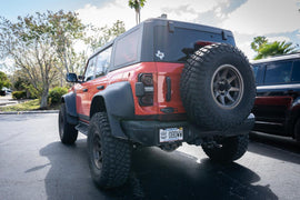 R Inlay for Tailgate Emblem - 2022+ Bronco Raptor - StickerFab