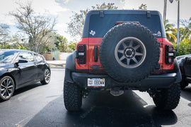 R Inlay for Tailgate Emblem - 2022+ Bronco Raptor - StickerFab